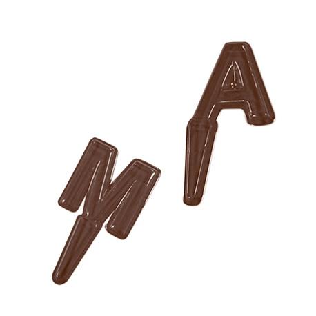 Martellato Chocoladevormen chocolademal letters A-M 90-P9661 90-P9661 chocoladevorm/Bestel eenvoudig online/Anisana