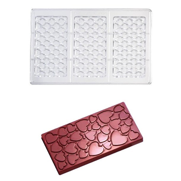 Martellato Chocoladevormen Love Bar chocoladevorm MA2017 Love Bar chocoladevorm/Bestel eenvoudig online/Anisana