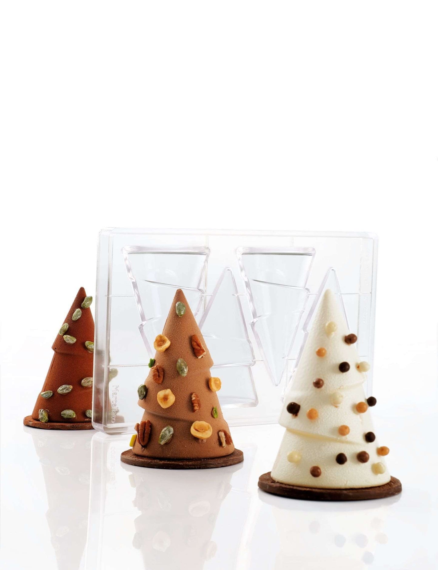 Martellato Chocoladevormen Treesmas polycarbonaat chocoladevorm MA3009 Treesmas polycarbonaat chocoladevorm/Bestel eenvoudig online/Anisana