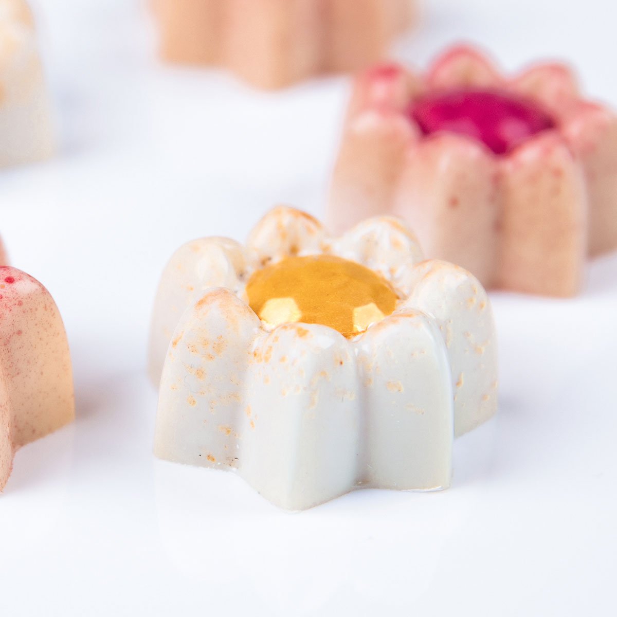 Martellato Pralinevormen Bloem pralinevorm MA1055 Bloem pralinevorm/Bestel eenvoudig online/Anisana