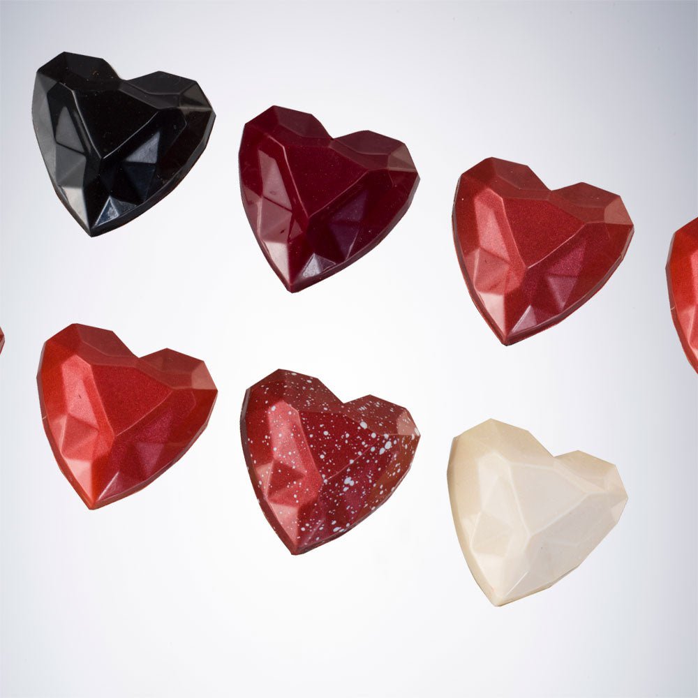 Valentine chocolate / bonbon molds
