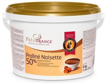 Anisana BV Hazelnootpasta PatisFrance Praliné noisette 50% 5 kg PatisFrance Gianduja - Heerlijke chocolade-hazelnootpasta