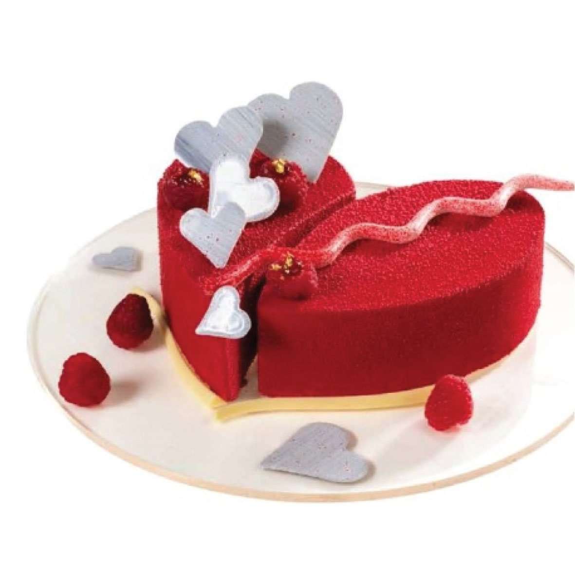 Anisana Heart Kit Roestvrijstalen cakevorm Heart Kit Roestvrijstalen cakevorm/Bestel eenvoudig online/Anisana