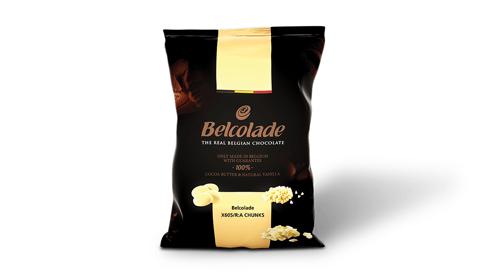 Belcolade Bakvaste chocolade Bakvaste Belcolade Chunks Blanc Selection 15 kg Bakvaste Belcolade Chunks Blanc Selection 15 kg | Anisana