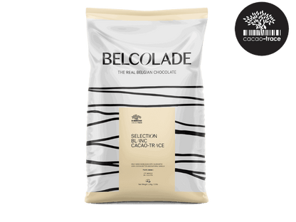 Belcolade Chocolade 1kg Selection Blanc Cacao-Trace X605/J 1kg Belcolade Selection Blanc Cacao-Trace CT X605/J 1kg /Bestel eenvoudig online/Anisana