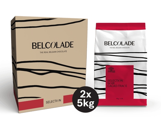 Belcolade Donkere chocolade Selection Noir Cacao-Trace C501/J 5kg Belcolade Selection Noir Cacao-Trace C501/J 5kg | Anisana