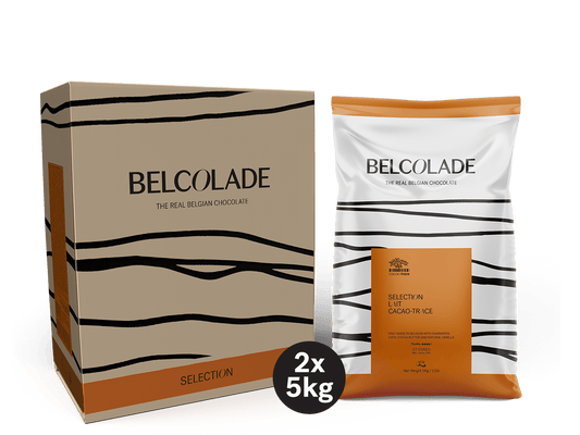 Belcolade Melkchocolade Selection Lait Cacao-Trace O3X5/J 5kg Belcolade Selection Lait Cacao-Trace O3X5/J 5kg | Anisana