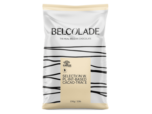 Belcolade Plantaardige chocolade Plantaardig Cacao-Trace wit 15 kg Belcolade Plantaardig Cacao-Trace wit 15 kg | Anisana