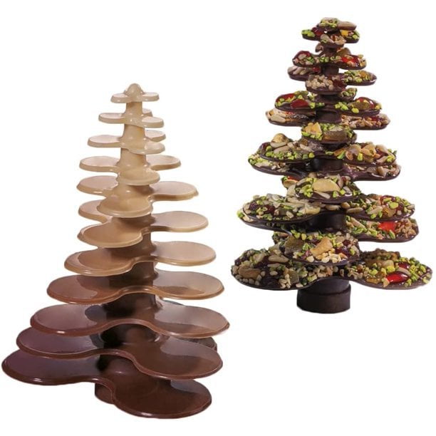 Martellato Chocoladevormen Chocoladevorm Kerstboom 20CT01 MA3010 Kerstboom polycarbonaat chocoladevorm/Bestel eenvoudig online/Anisana