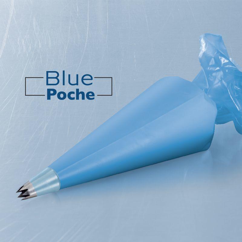 Martellato spuitzakken H 40 cm Blue Poche Extra Comfort 100 stuks Blue Poche Extra Comfort 100 stuks/Bestel eenvoudig online/Anisana