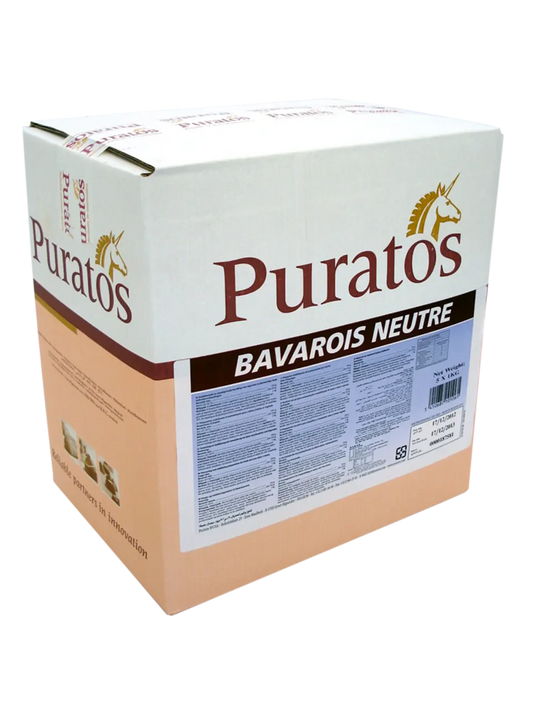 Puratos Patisseriegrondstoffen Doos 4 × 1,25 kg Puratos Bavarois Neutre – doos 4 × 1,25 kg Puratos Bavarois Neutre – doos 4 × 1,25 kg