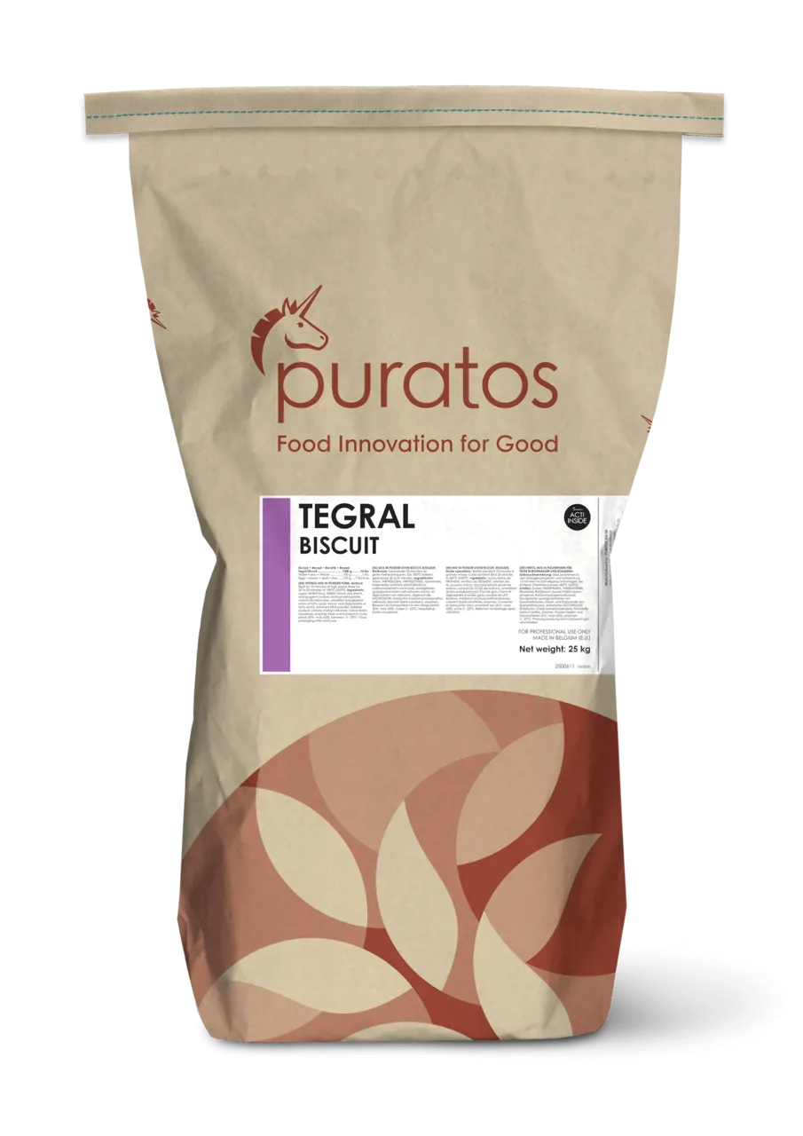 Puratos Patisseriemix Zak 25 kg Puratos Tegral Biscuit biscuitmix 25 kg Puratos Tegral Biscuit biscuitmix 25 kg