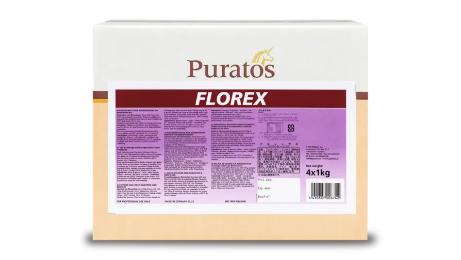 Puratos Patisseriemixen Doos 4 × 1 kg Puratos Florex – florentijnmix, doos 4 × 1 kg Puratos Florex – florentijnmix, doos 4 × 1 kg