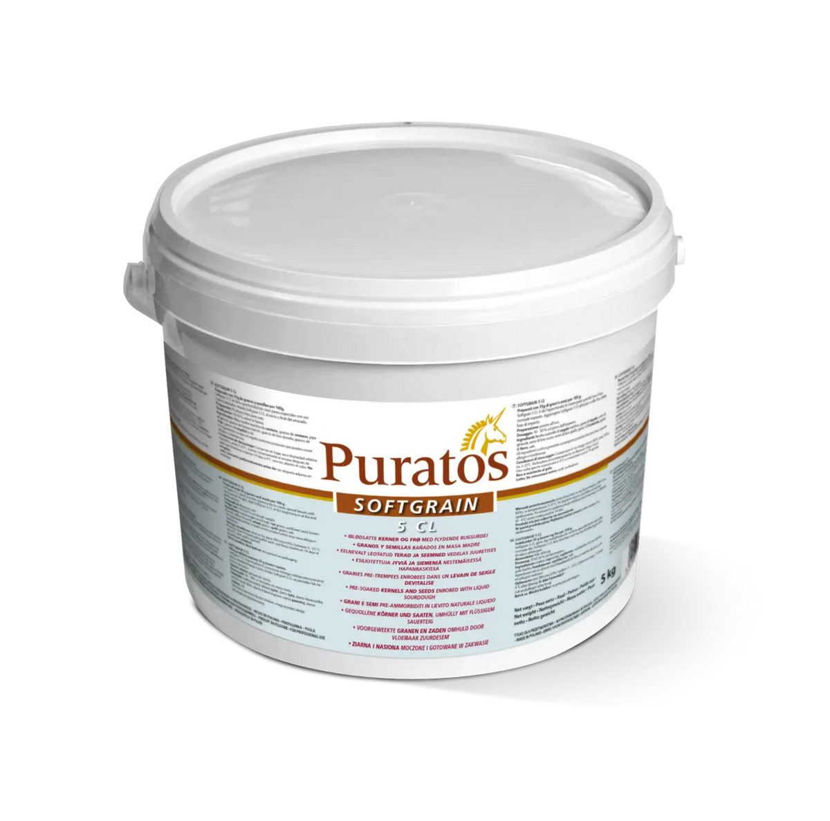 Puratos Voorgeweekte granen Emmer van 5 kg Puratos Softgrain 5 CL granenmix 5 kg Puratos Softgrain 5 CL granenmix 5 kg